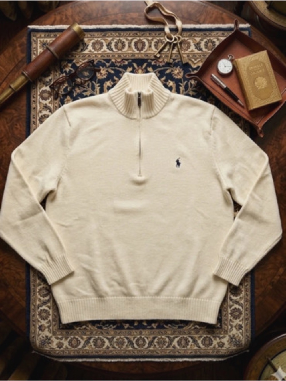 Polo Ralph Lauren Knit Quarter Zip size XL